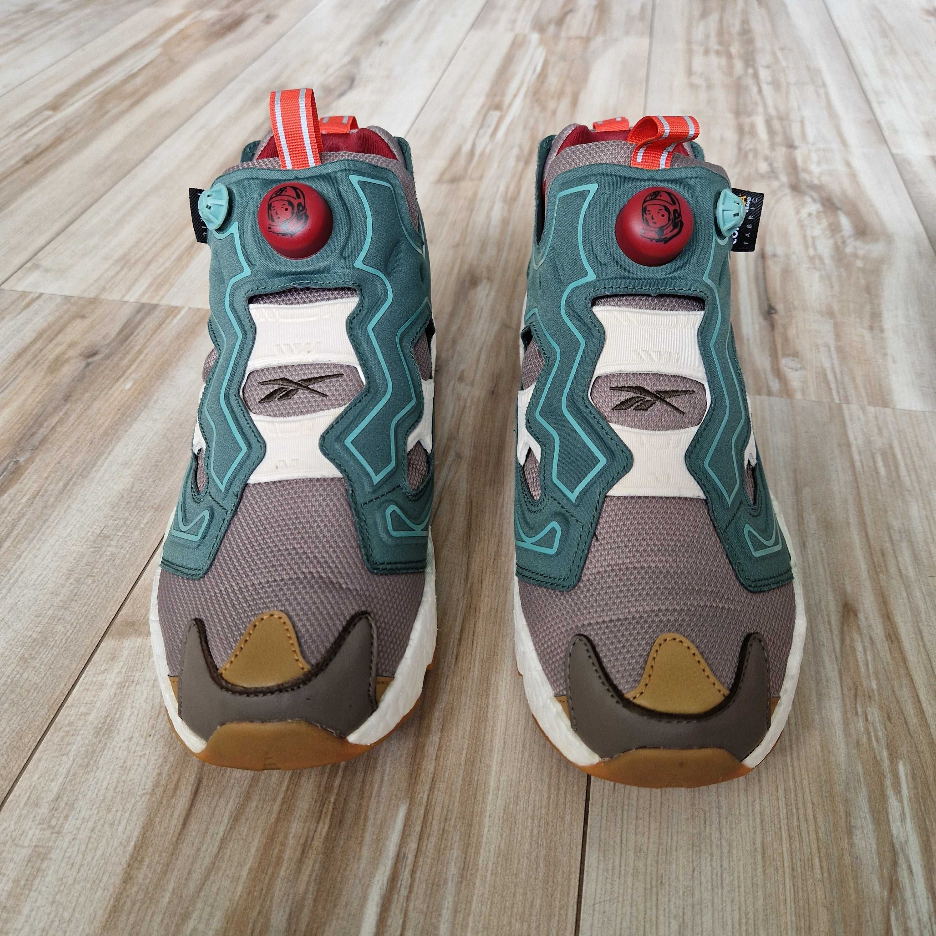 Buty Reebok BBC x InstaPump Fury Boost Earth, stan idealny, limitowane