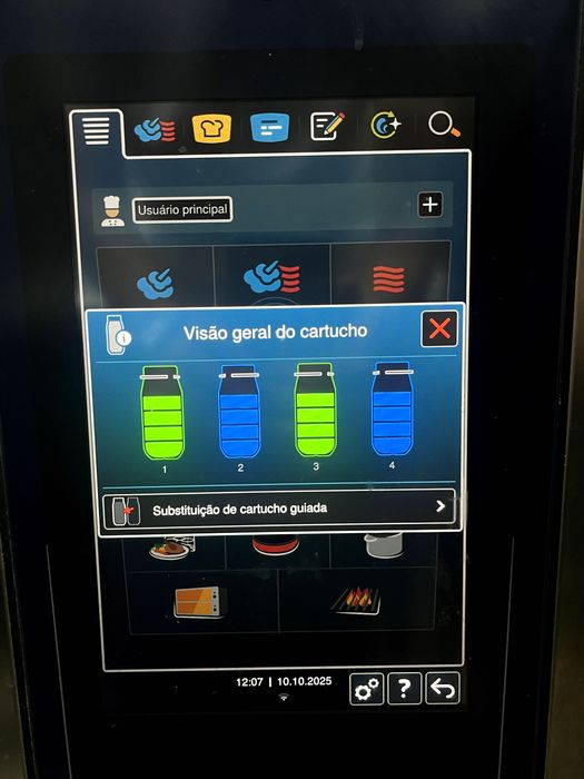 Forno Rational iCombi Pro de 10 níveis (2023) restauração e hotelaria