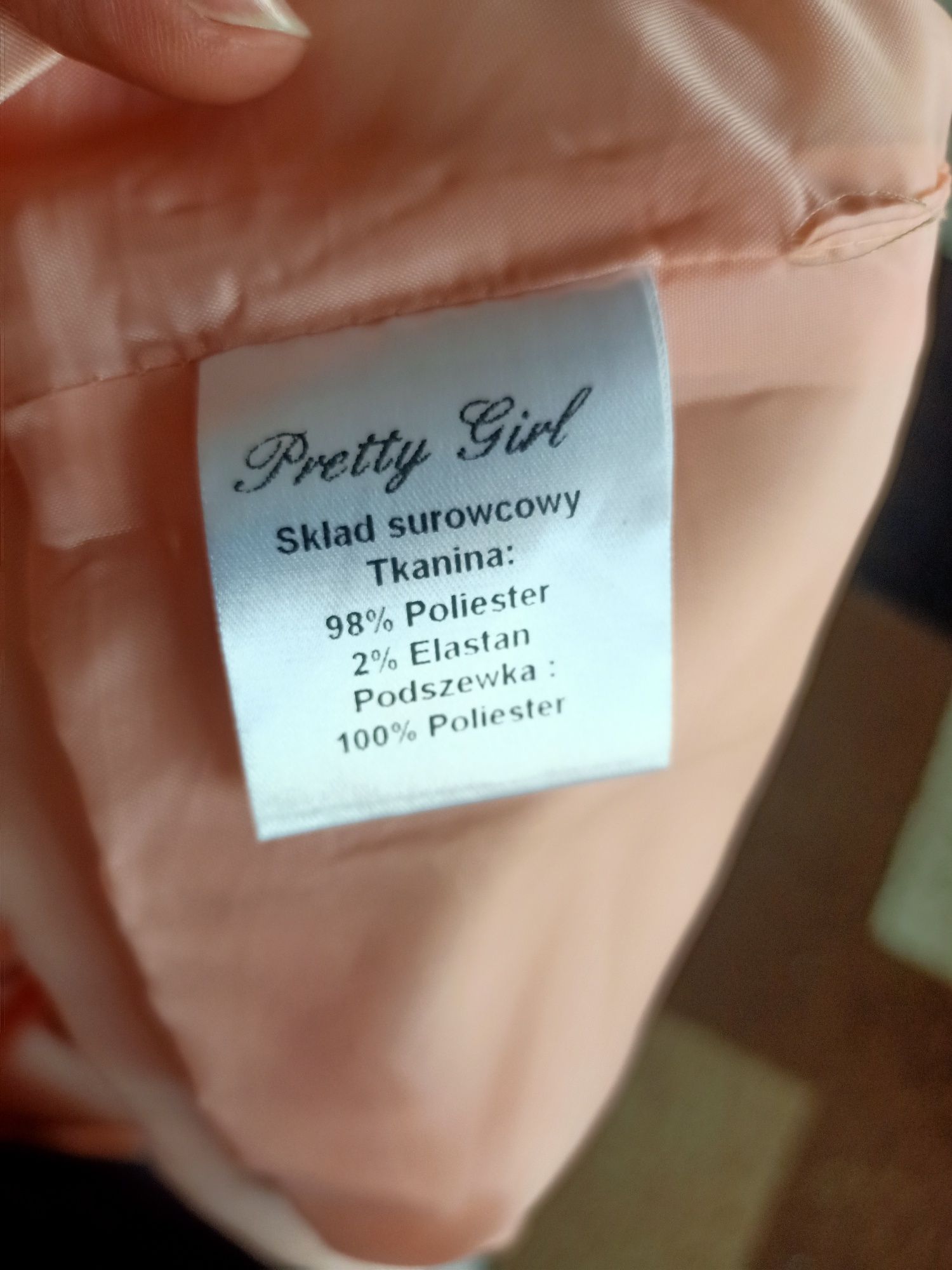 Elegancka prosta sukienka pretty girl rozmiar M