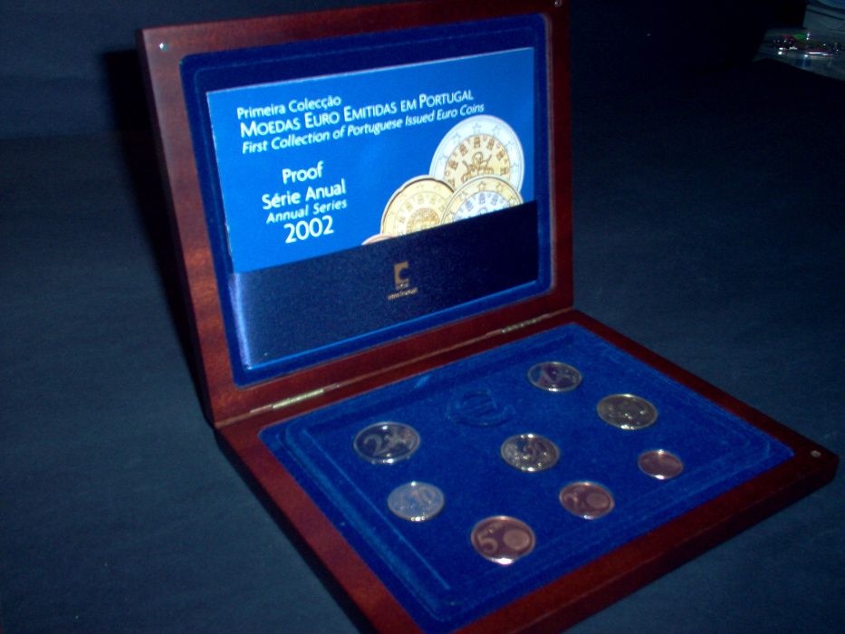 Primeiras Moedas Euro - Série proof 2002
