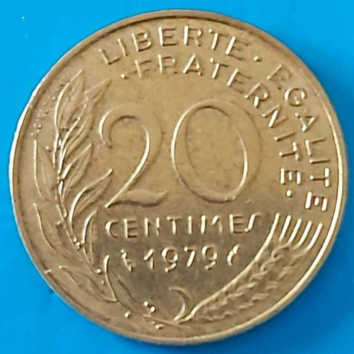 20 Cêntimos de 1979 de França