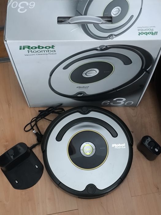 Aspirador robot Roomba com caixa em bom estado