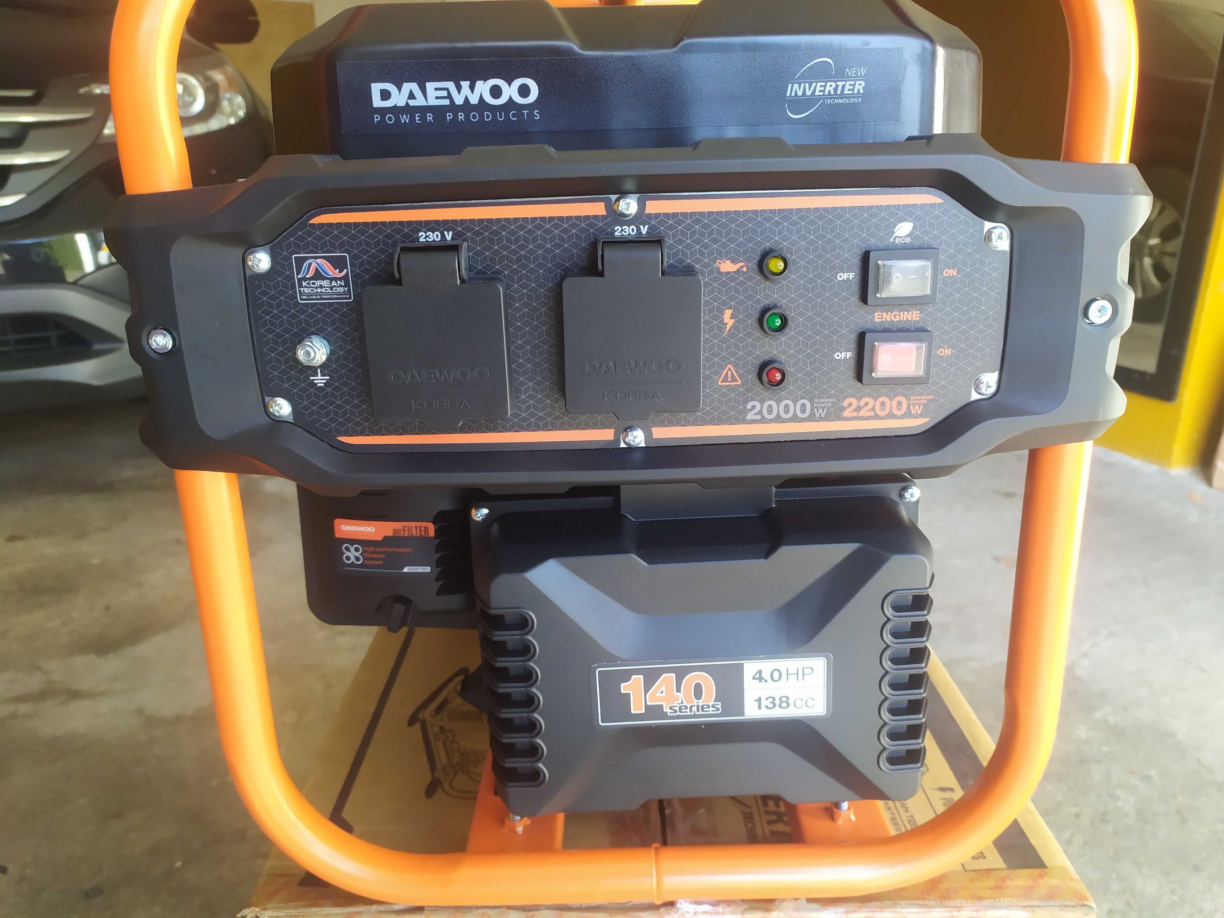 Inwertorowy agregat prądotwórczy DAEWOO GDA 2600i