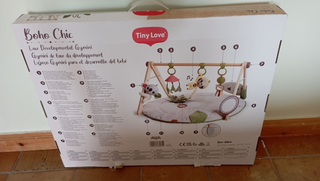 Tapete de bebé atividades/ginásio NOVO