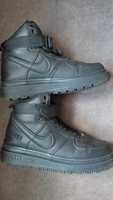 Зимові кросівки Nike Air Force Black Mid шкіряні на хутрі 41розмір