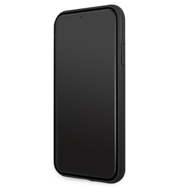 AMG AMHCN61GSEBK iPhone 11 / Xr 6,1"czarny/black hardcase Leather