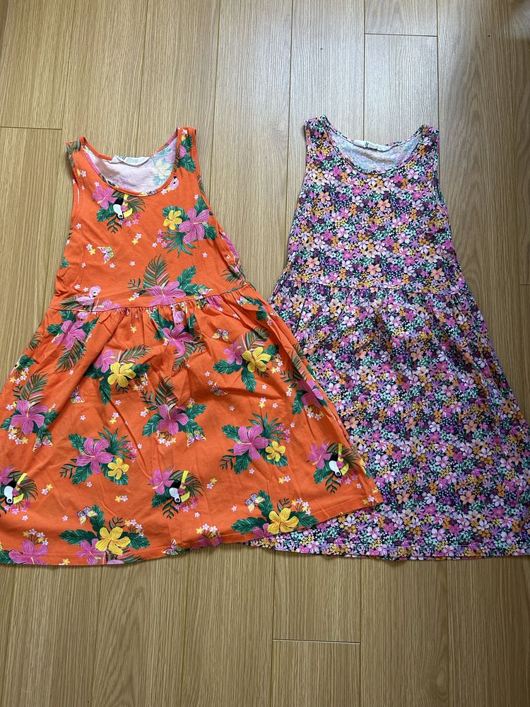 2 vestidos H&M 134/140