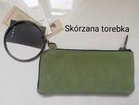 Skórzana torebka Zara Skórzana kopertówka, portfel, portmonetka, etui