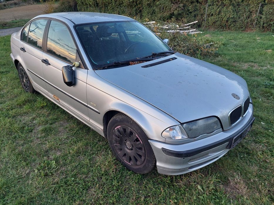 BMW E46 316i przedlift części M43B19 sprawna klimatyzacja titansilber