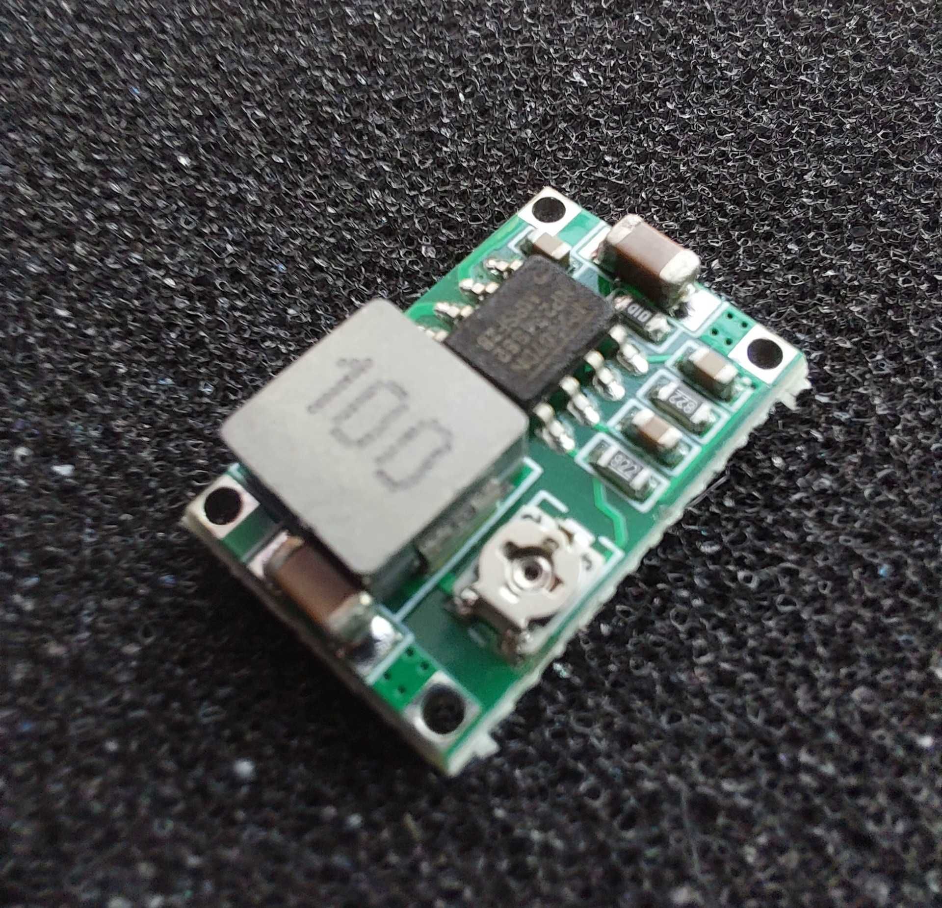Понижаючий модуль перетворювач конвертер DC-DC mini360 mp2307 1-17в 3А