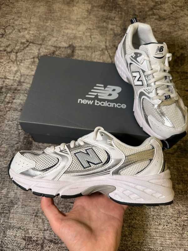 Biały^ufać^NewBalance530^UnisexTrampki Roz.38.5