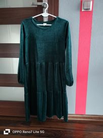 Sukienka welurowa rozmiar L/XL