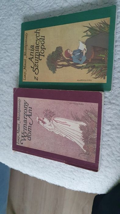 2 książki Ania z Zielonego Wzgórza