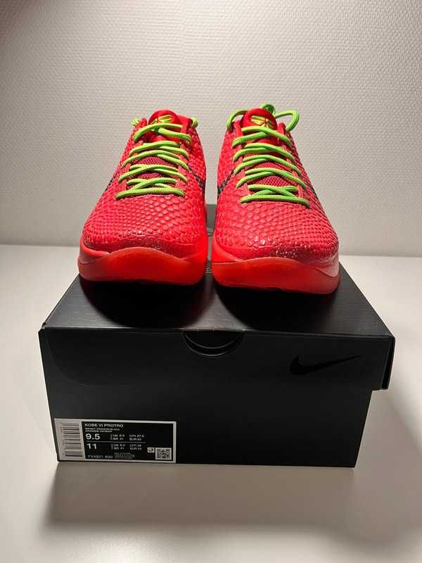 Nike Kobe 6 Protro Reverse Grinch R.44.5