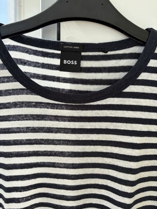 T shirt Boss linho