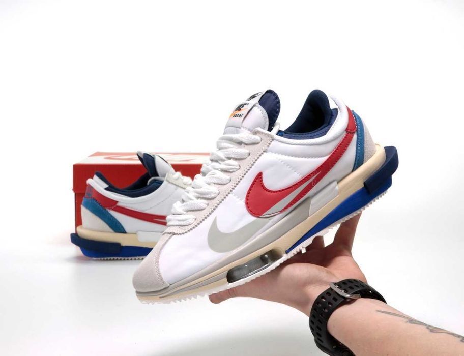 Мужские кроссовки Nike LD Waffle Sacai Zoom Cortez чоловічі найк сакай