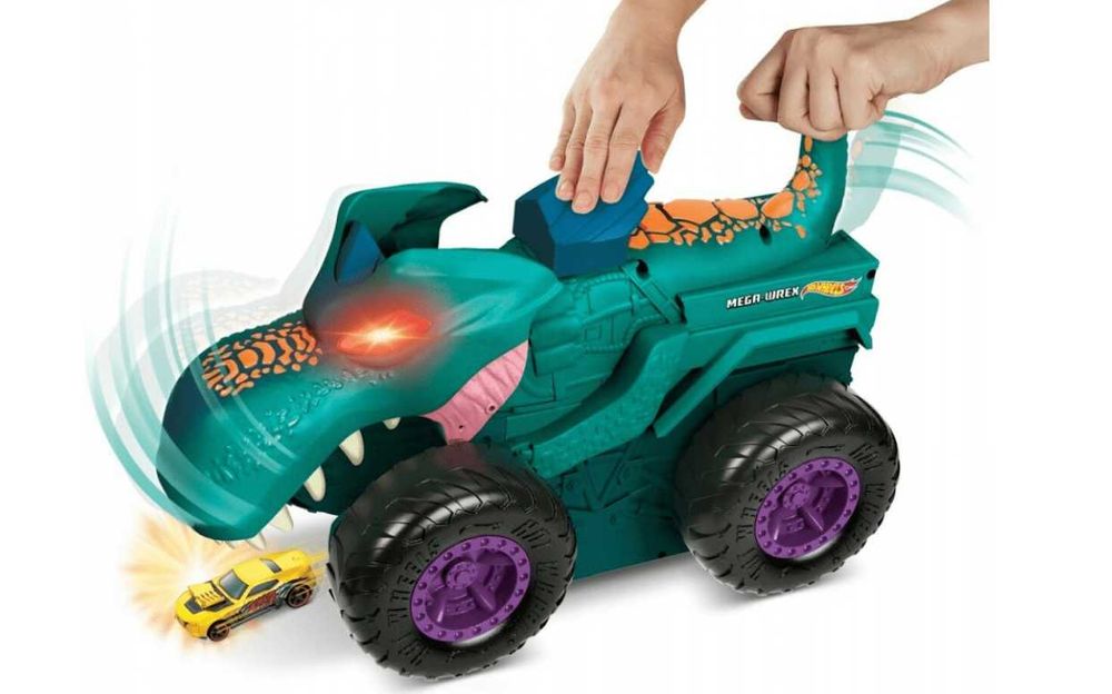 Auto Mattel Hot Wheels Pożeracz Aut Mega Wrex