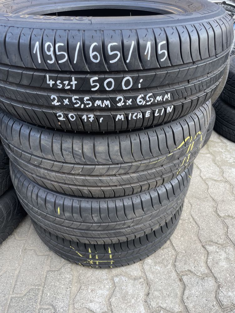 Bardzo ładne opony letnie Michelin - montaż, gwarancja i faktura