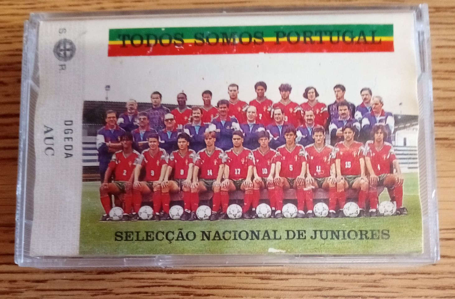 Cassete de Portugal campeões de juniores