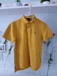 Koszulka polo Ralph Lauren, kolor musztardowy
