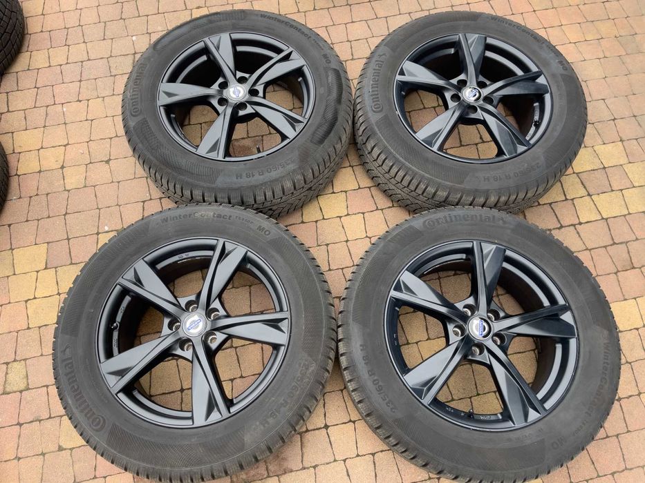 3844. Koła zimowe Volvo XC90 I gen 5x108 otwór 67mm 235/60/18 2024r
