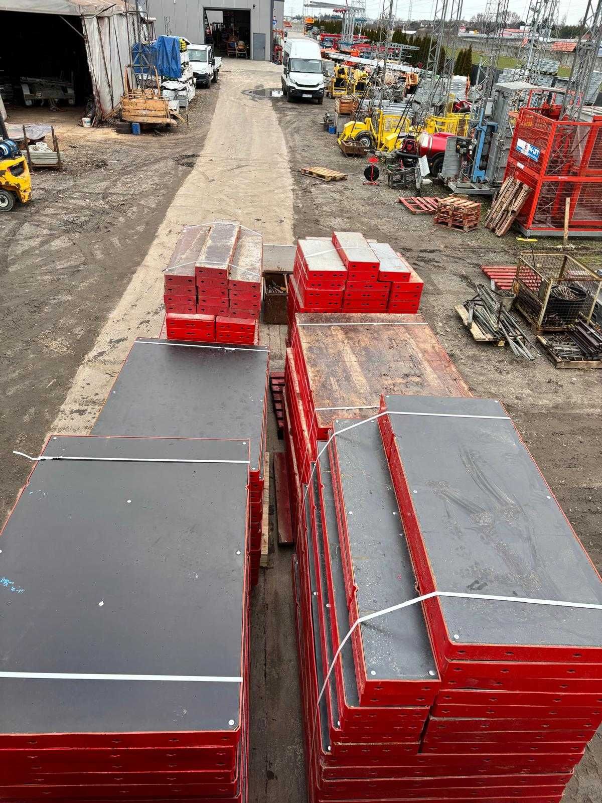 Szalunek szalunki ścienne fundamentowe PASCHAL RASTER 134m2 Lekkie