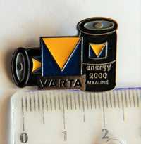 Varta niemieckie akumulatory baterie odznaka emalia