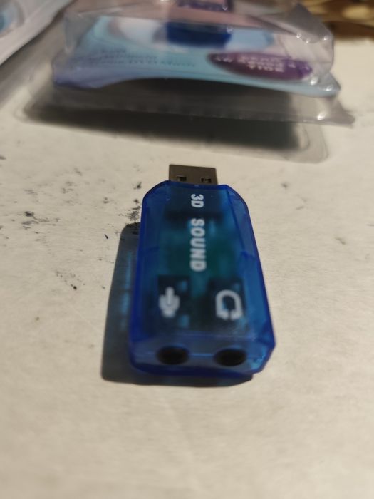 Звукова карта USB 3D 5,1sound нова.