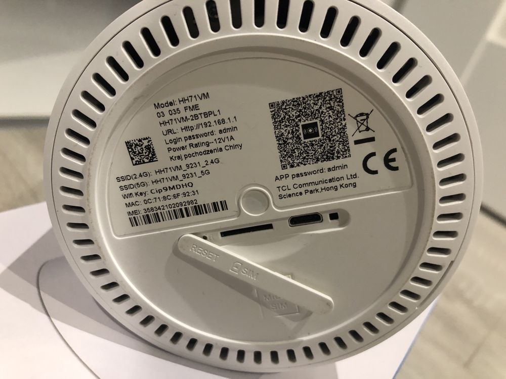 Router Alcatel Link HUB LTE CAT 7. Roczny