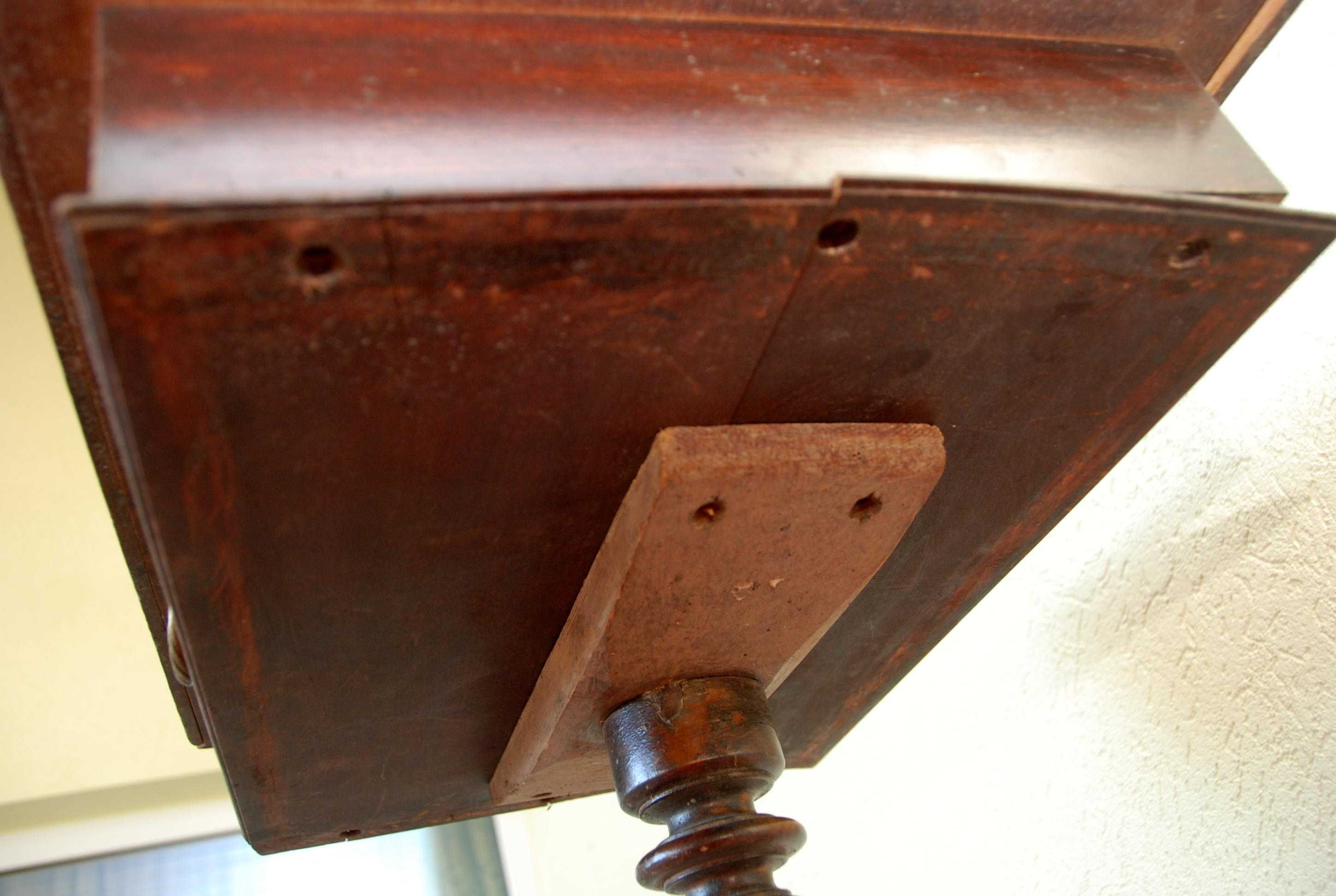 Zabytkowy stolik do szycia zabytek niciak do renowacji antik ok.1880