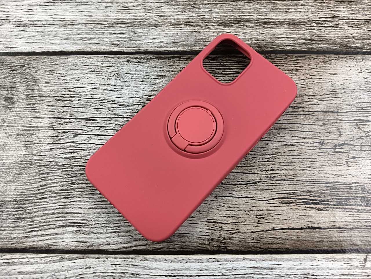 Etui Case Sylikonowe Ring do iPhone 12 mini + Szkło Hartowane