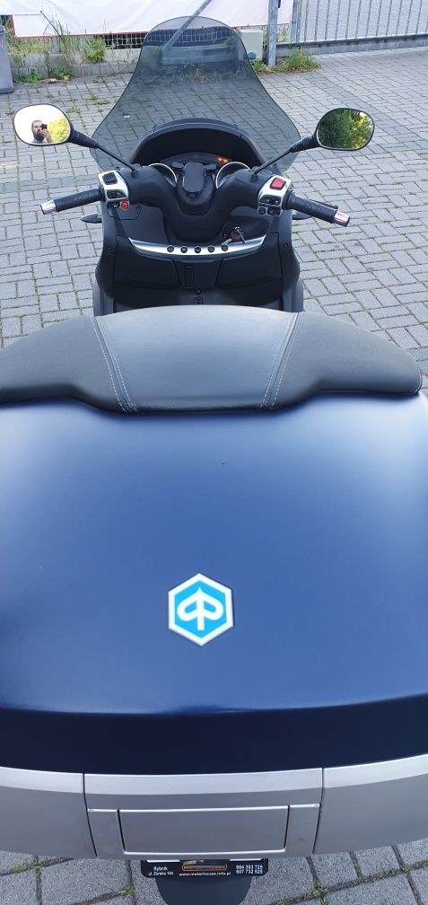 mp3 500  L5e HPE z ABS model po liftingu, przebieg 21 tys km z Niemiec