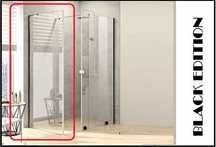 Huppe Xtensa Pure ścianka boczna 90 cm Anti-Plaque XT0307 sama szyba