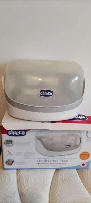 Esterilizador de biberão marca Chicco para microondas