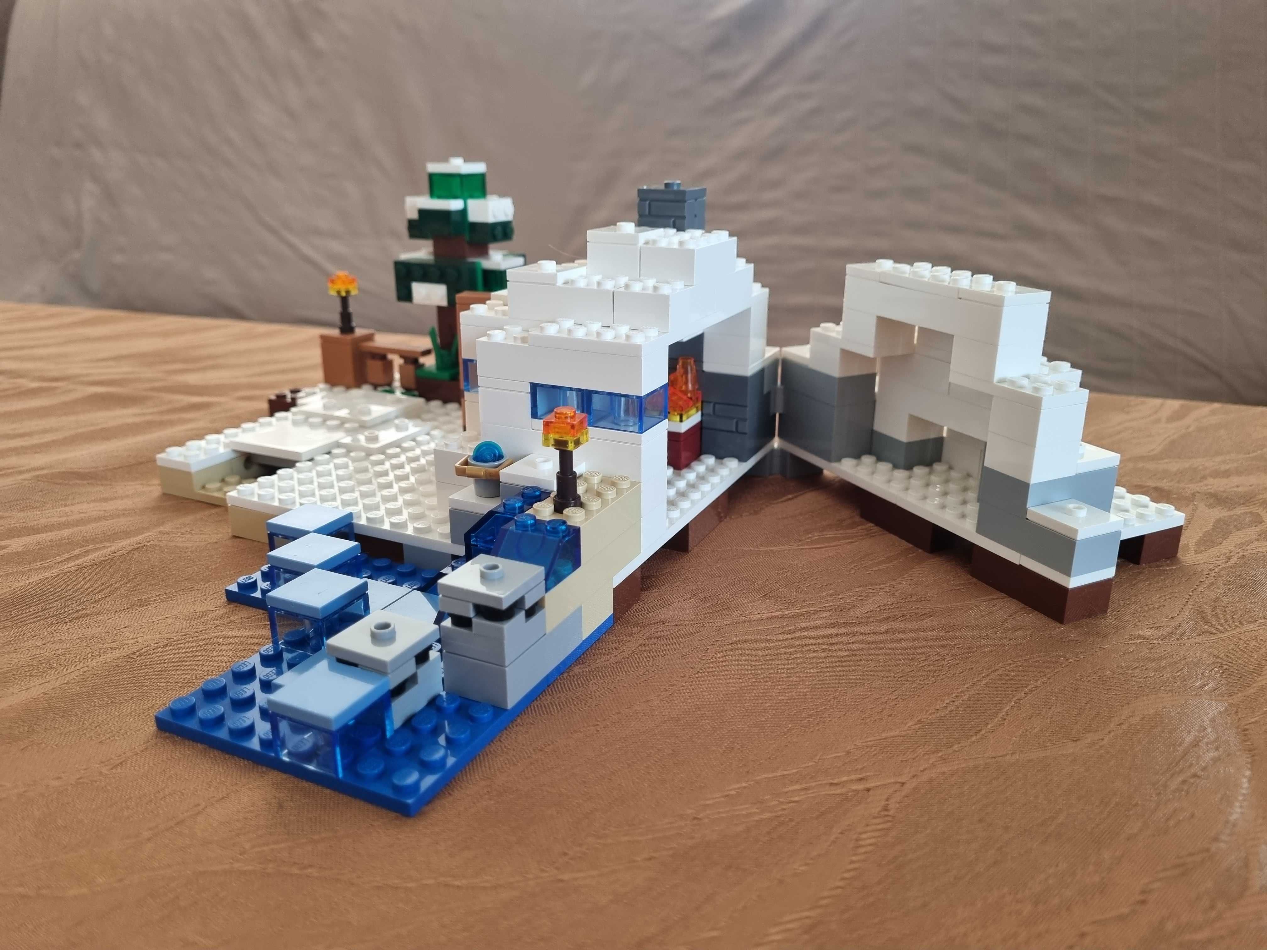 Lego Minecraft 21120 Śnieżna kryjówka.
