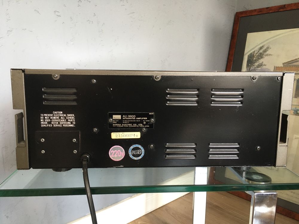Sansui AU-9900 po kompletnej rewitalizacji