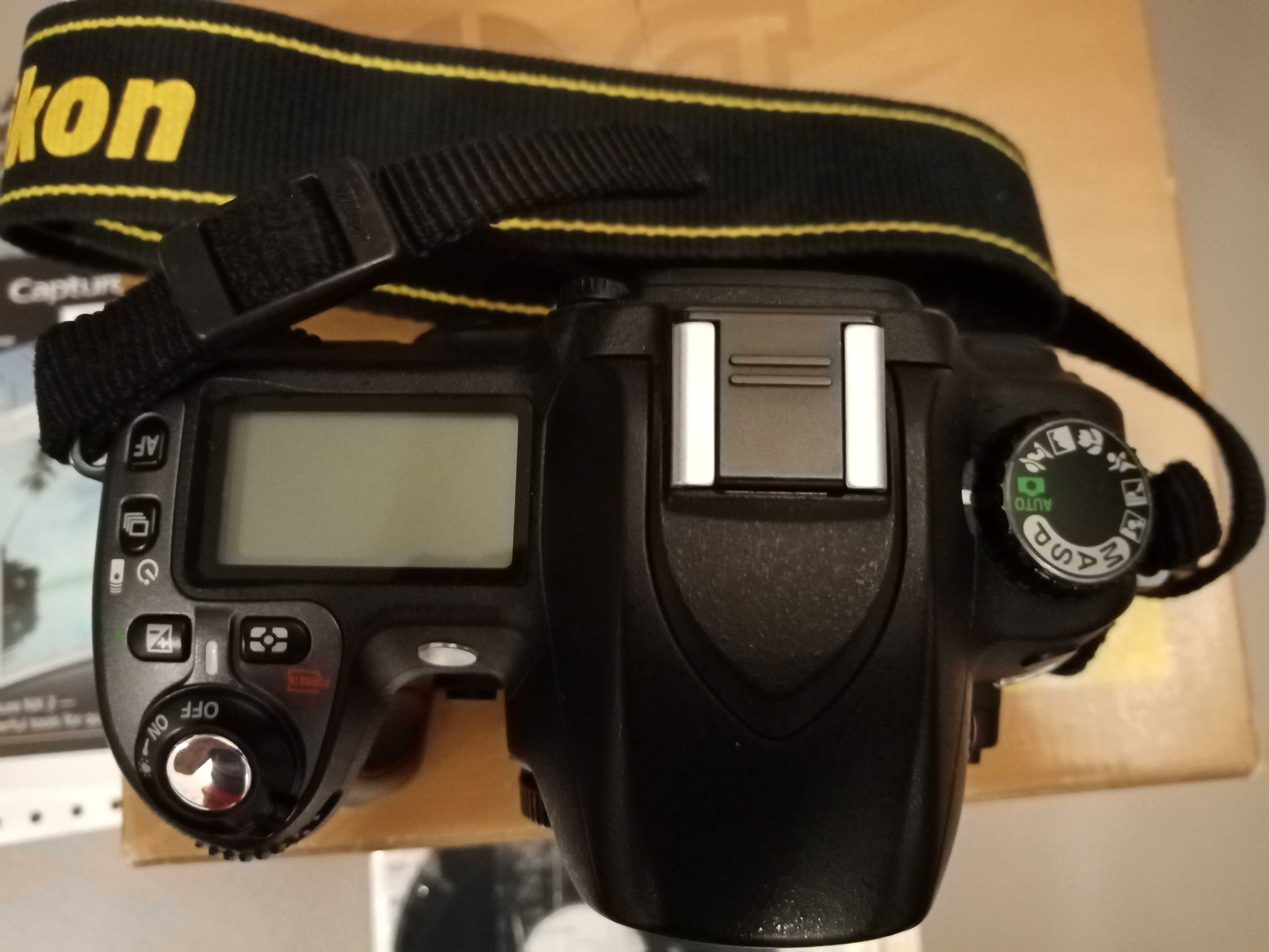Aparat Nikon D80, ładowarka, pasek, instrukcja, pokrowiec Case Logic !