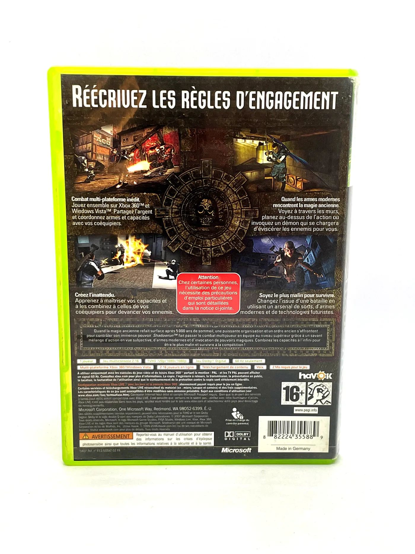 Shadowrun Xbox 360 Po Angielsku