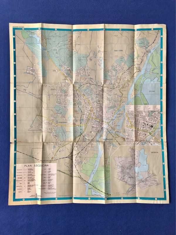 Plan Szczecina PPWK 1968