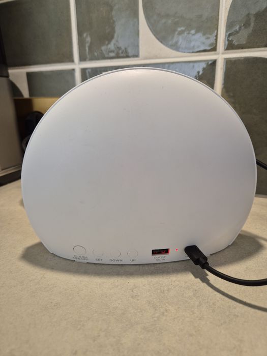 Mahli lampa zegar budzik światło jak nowa