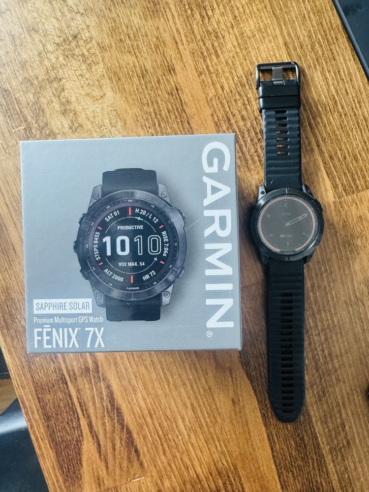 Garmin Fenix 7x Saphire Solar