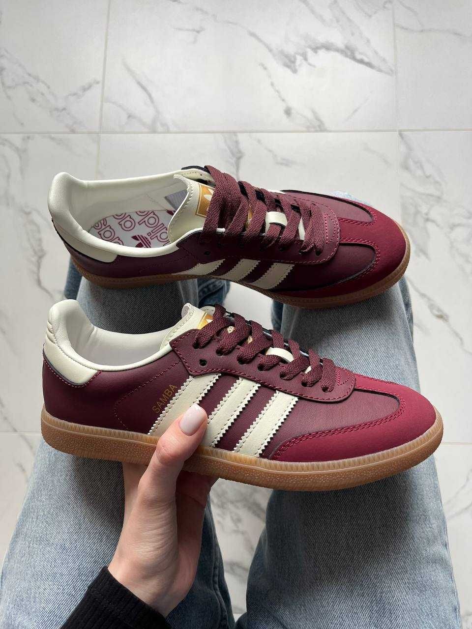 Adidas Wmns Samba OG Maroon
