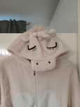 Piżama kigurumi , kombinezon jednorożec, jednoczęściowa