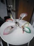 lampa sufitowa -PRL - tulipan  - oryginalna