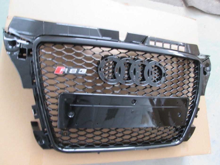 Atrapa Grill Audi A3 08-11 styl RS3 Black