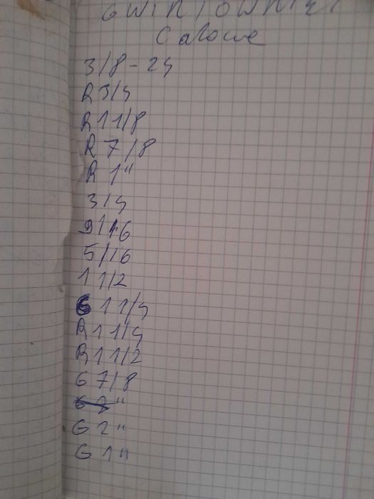 Gwintowniki fwp calowe