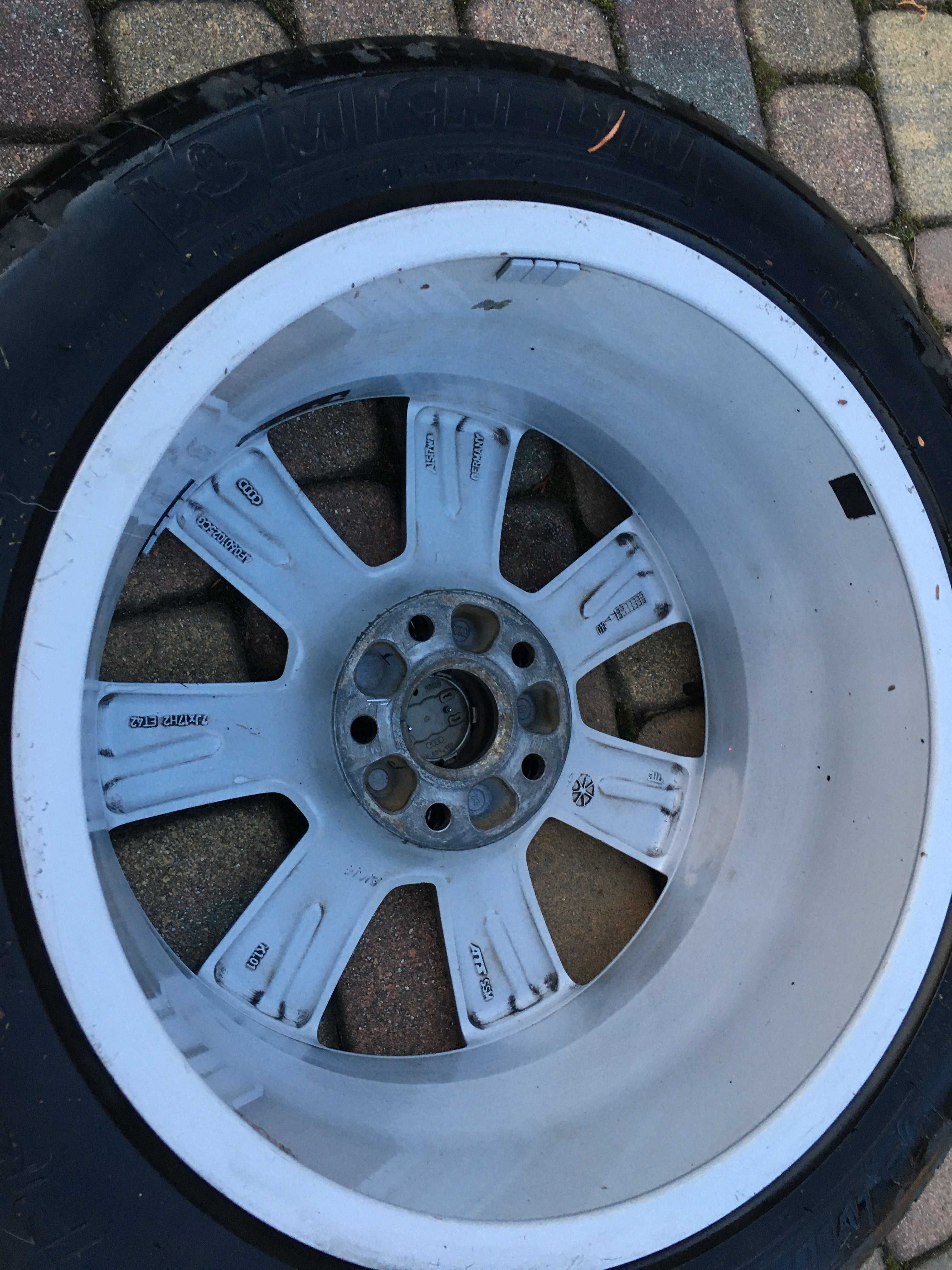 2x Alufelgi 5x112 ET42 koła Audi VW Seat 17" 215/50/17 4F060.1025CB