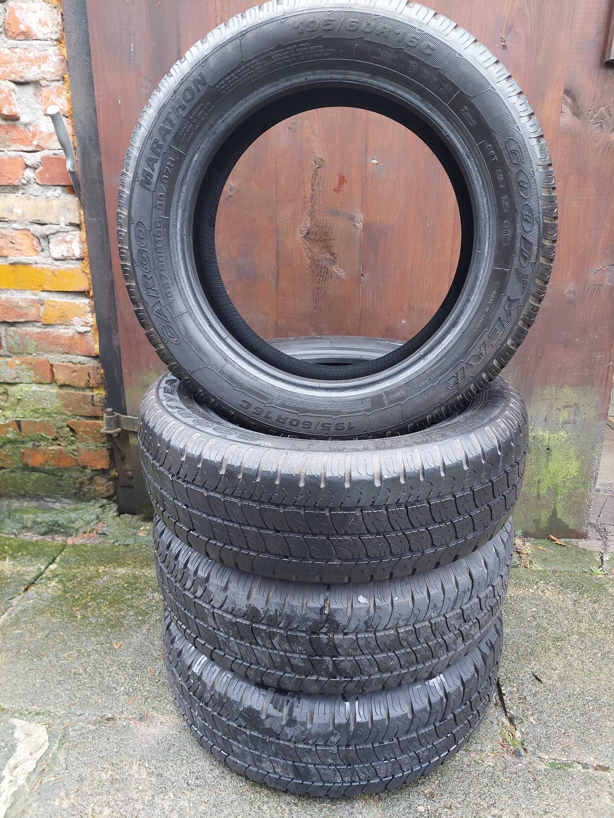 Komplet opon letnich Goodyear Cargo Marathon 195/60R16C