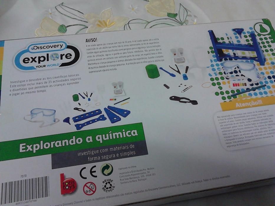 Jogo Kit "Explorando a Quimica"