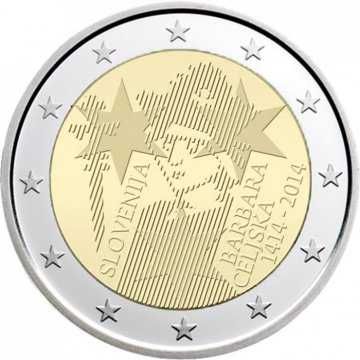 Vendp moedas de 2 Euros da Eslovénia